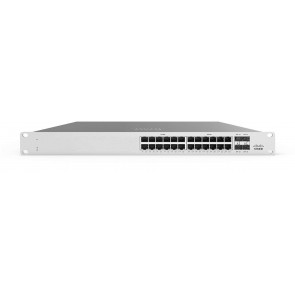 Cisco Meraki Gigabit PoE+ Switch MS125-24P, 24 Port, Cloud Managed
